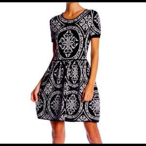 Romeo+ Juliet couture damask sweater dress